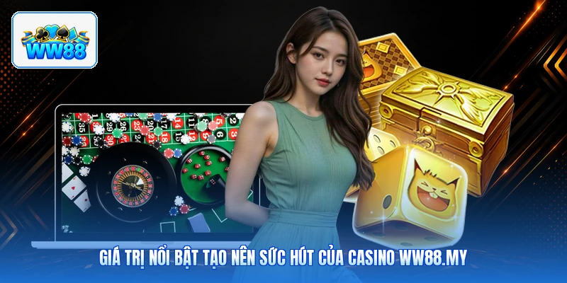 Giá Trị Nổi Bật Tạo Nên Sức Hút Của Casino ww88.my